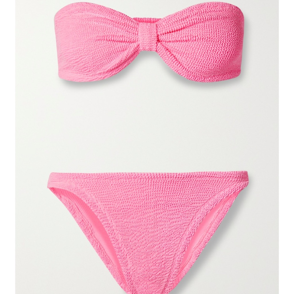 Hunza G Jean Bikini Set Bubblegum Pink